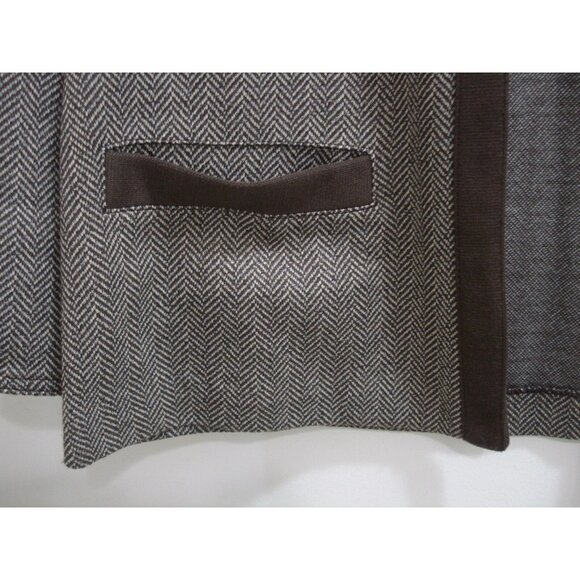 Alfred Dunner Ladies Cocoa Brown Blazer Jacket Petite Size 6P - Picture 4 of 11